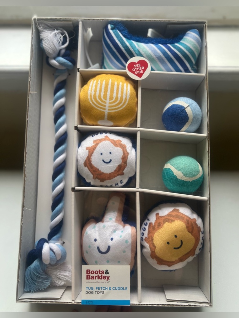 Boots & Barkley Plush Dog Toy Gift Set